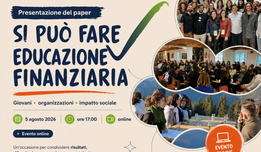 Presentazione online del paper “Si Può Fare – Educazione Finanziaria”
